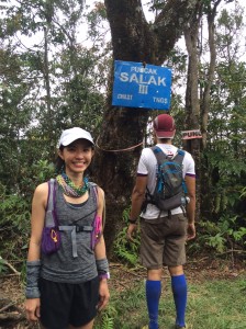 At Puncak Salak 3 - not much different from the other peaks